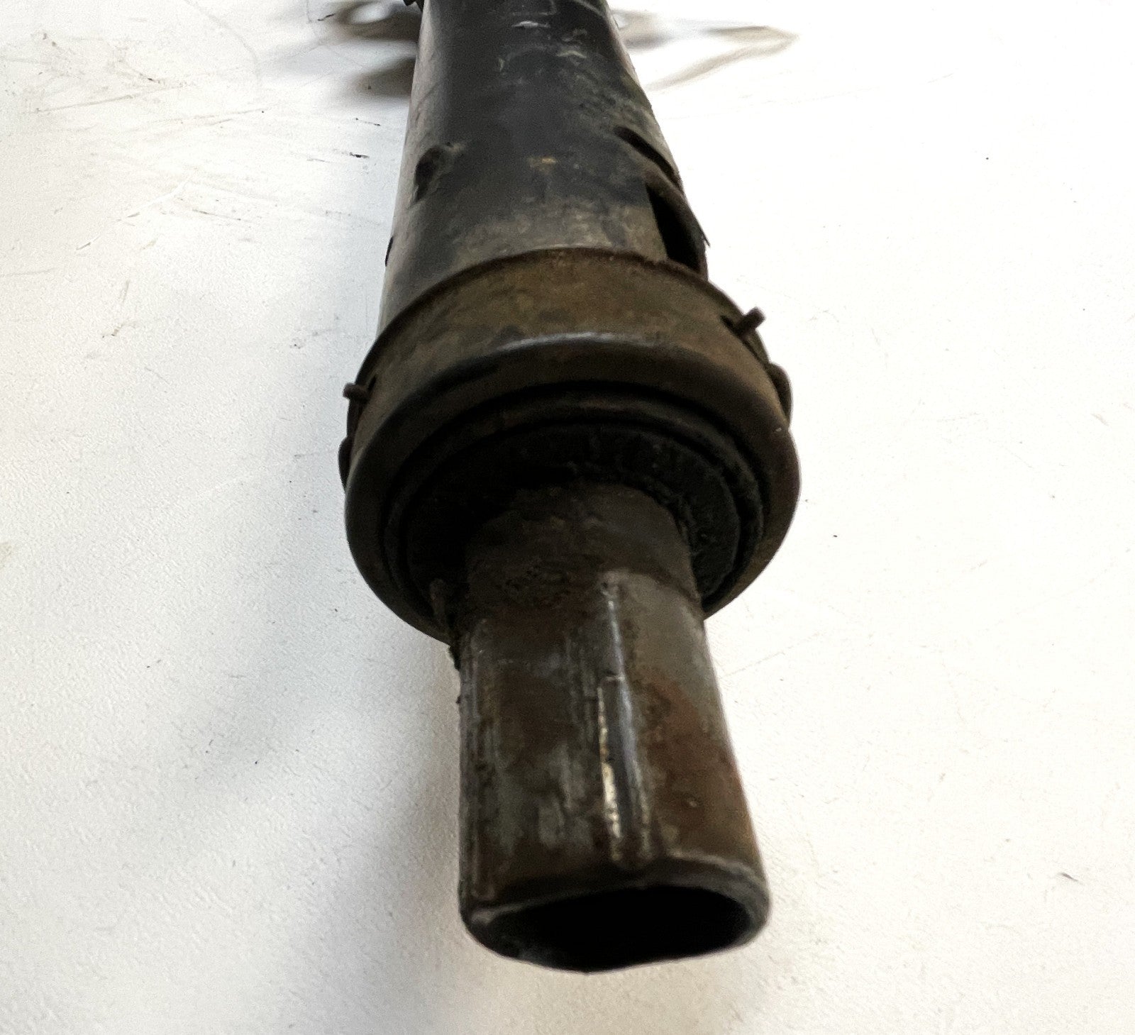 Jeep YJ Tilt Steering Column tan trim 87-95 Wrangler manual BOLT IN READY!
