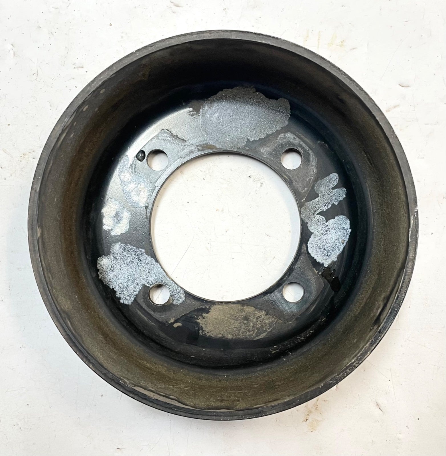 Jeep TJ Wrangler 4.0 six cylinder serpentine fan pulley 04854032