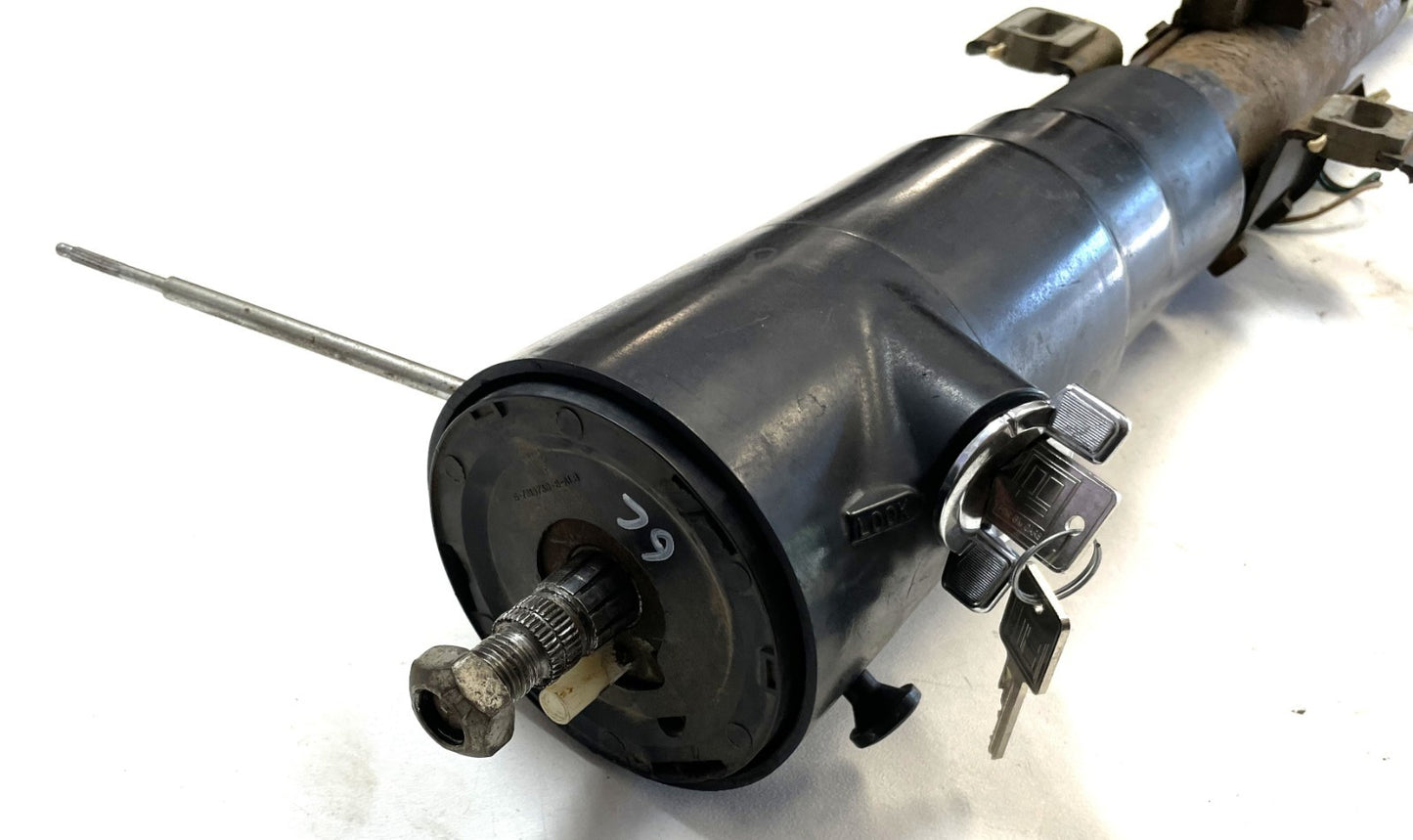 Jeep CJ Steering Column CJ7 CJ5 AMC GM J10 Cherokee CJ8 NOT TILT Cracked Trim