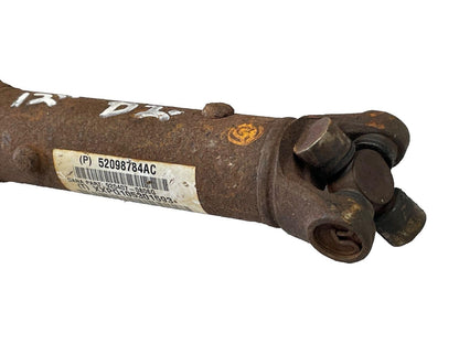 97-02 Jeep TJ rear drive shaft wrangler 4.0 six cyl manual 52098784AC back