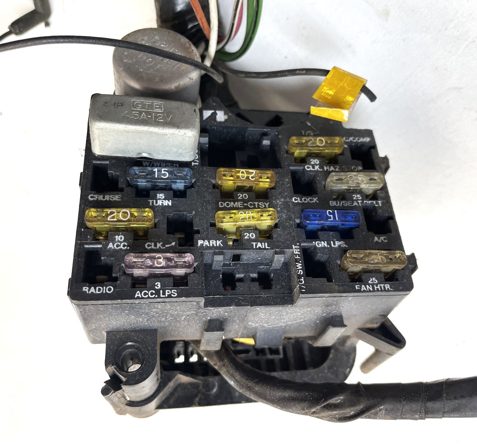83-86 Jeep CJ Dash Wire Harness CJ5 CJ7 Gauge Wiring Panel Fuse Block FREE SHIP!