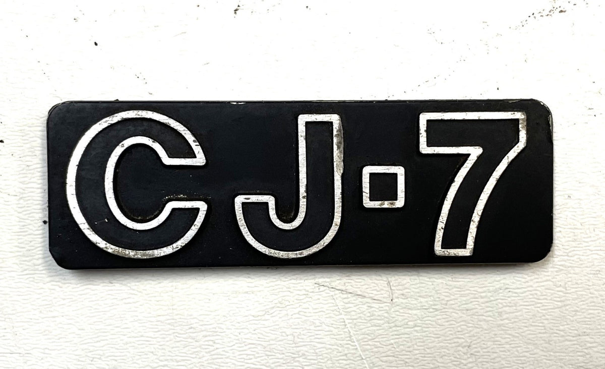 Jeep CJ7 factory emblem FREE SHIPPING