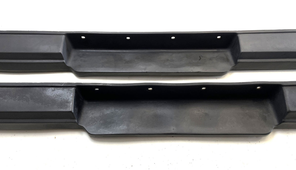 Jeep YJ Side Steps Flares 87-95 Wrangler Running Board Step Factory Flare Black