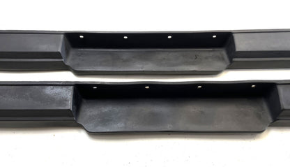 Jeep YJ Side Steps Flares 87-95 Wrangler Running Board Step Factory Flare Black
