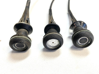 Jeep CJ5 CJ7 heater cable cables 76-77 heat pull vent Temp Defrost Vent !