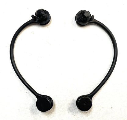 Jeep YJ Wrangler Glove Box Lid Strap Cables with Grommets (Pair) Fits 87-95
