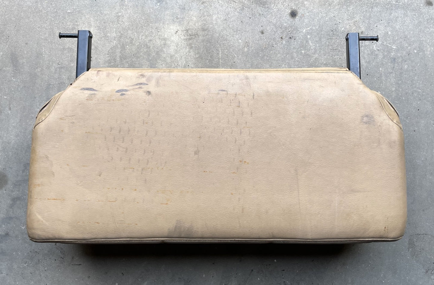 Jeep TJ Wrangler back Seat Tan Vinyl factory folding rear 97-02