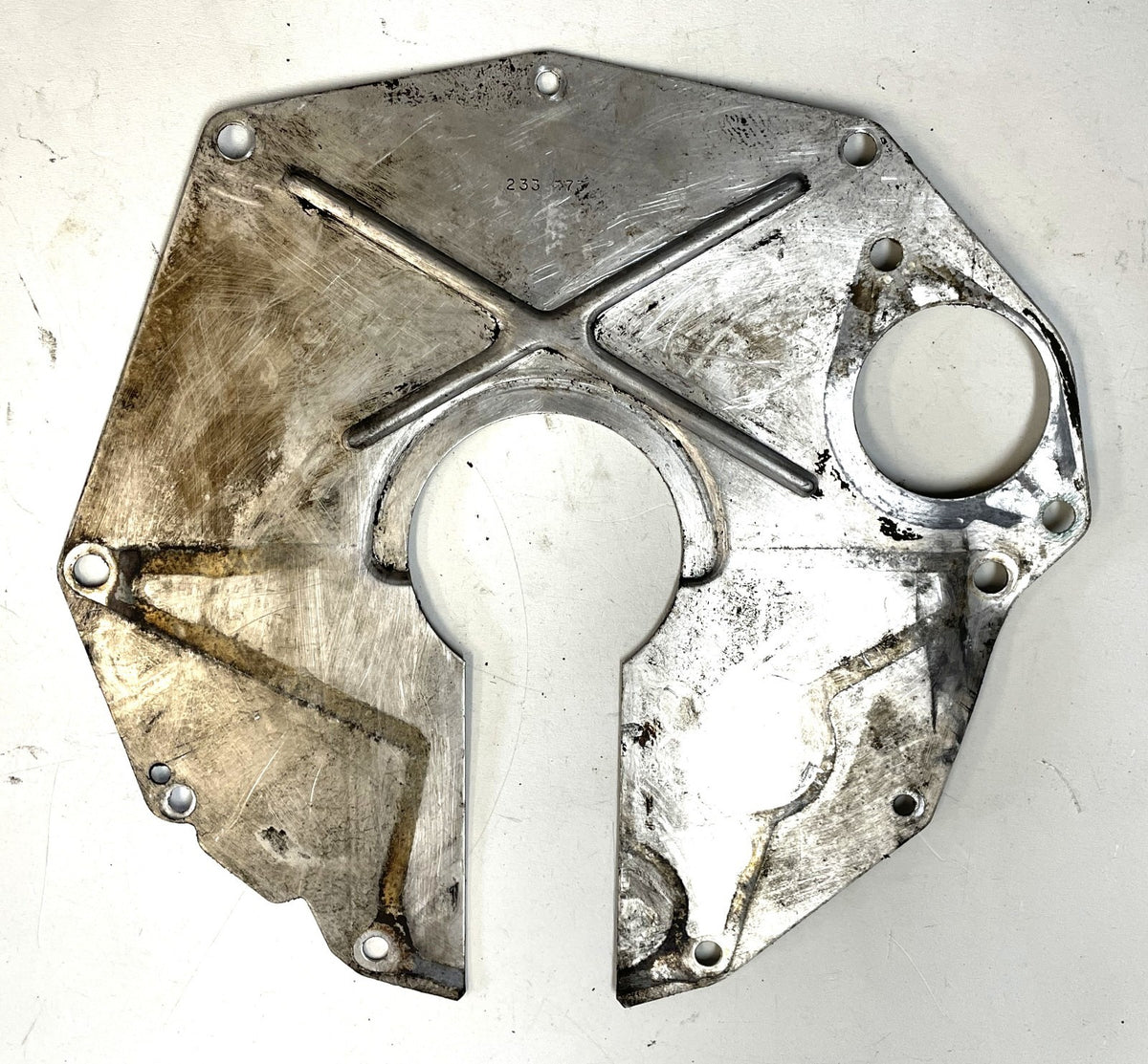 Jeep YJ TJ engine shim plate spacer AX15 trans 4.2 4.0 motor 89-02 Wrangler