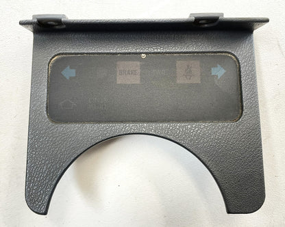 Jeep YJ dash trim 87-95 Wrangler grey glove box column radio OE gray