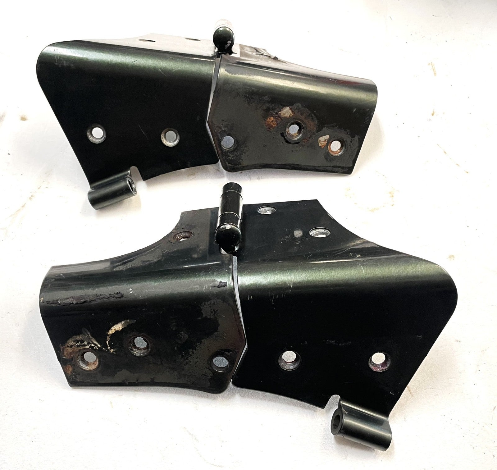 Jeep TJ Windshield Hinges 97-06 Wrangler Left Right Hinge Moss Green FREE SHIP