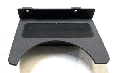 Jeep YJ grey warning light dash trim bezel Wrangler trouble lights gray column!