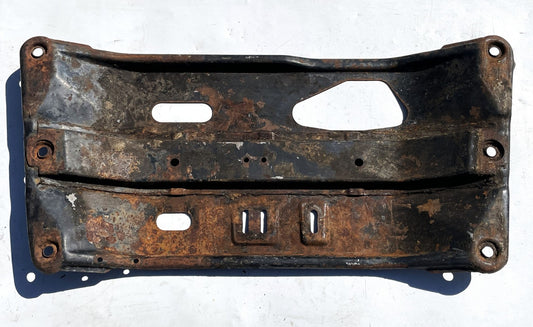 Jeep YJ transmission skid plate metal Mount Crossmember Belly Pan 87-95 Wrangler