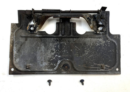 Jeep YJ License Plate Bracket Tag Folding Holder fits 87-95 Wrangler FREE SHIP