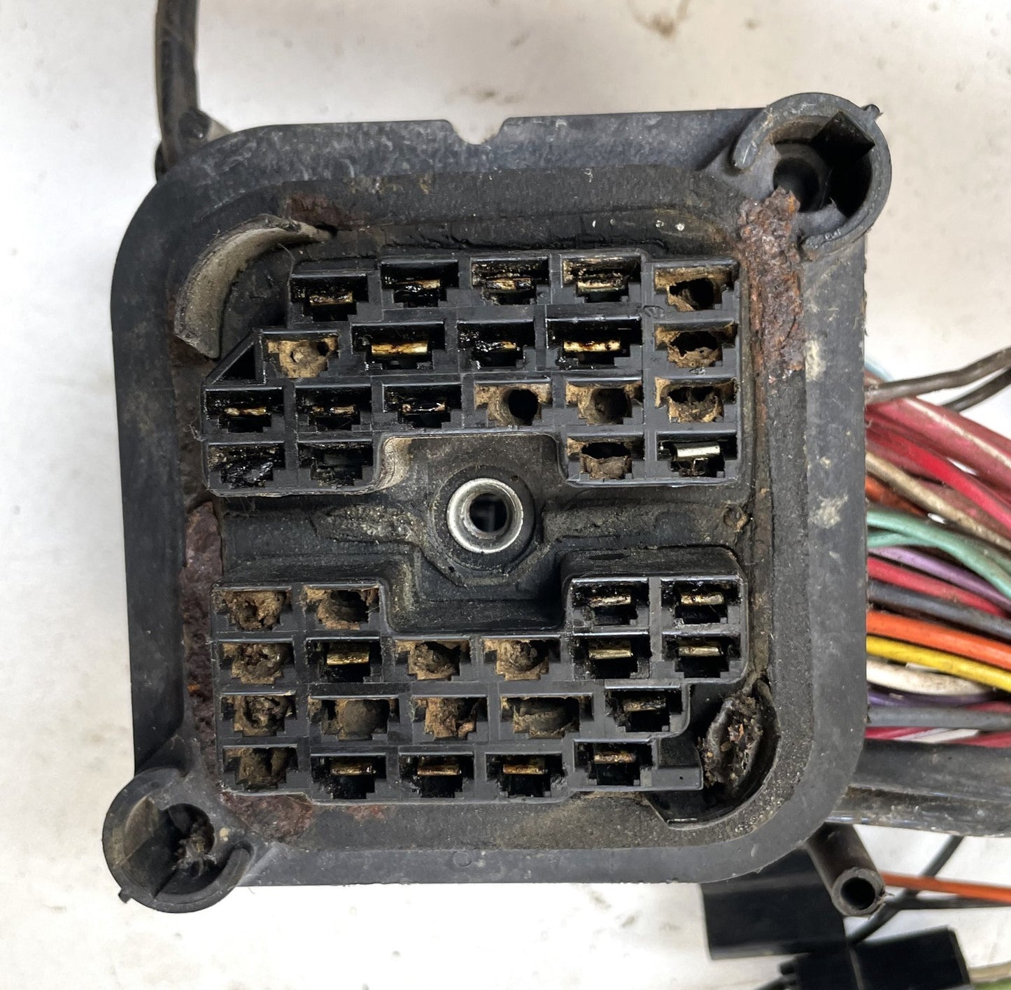 83-86 Jeep CJ dash wire harness CJ5 CJ7 wiring under gauge panel fuse block