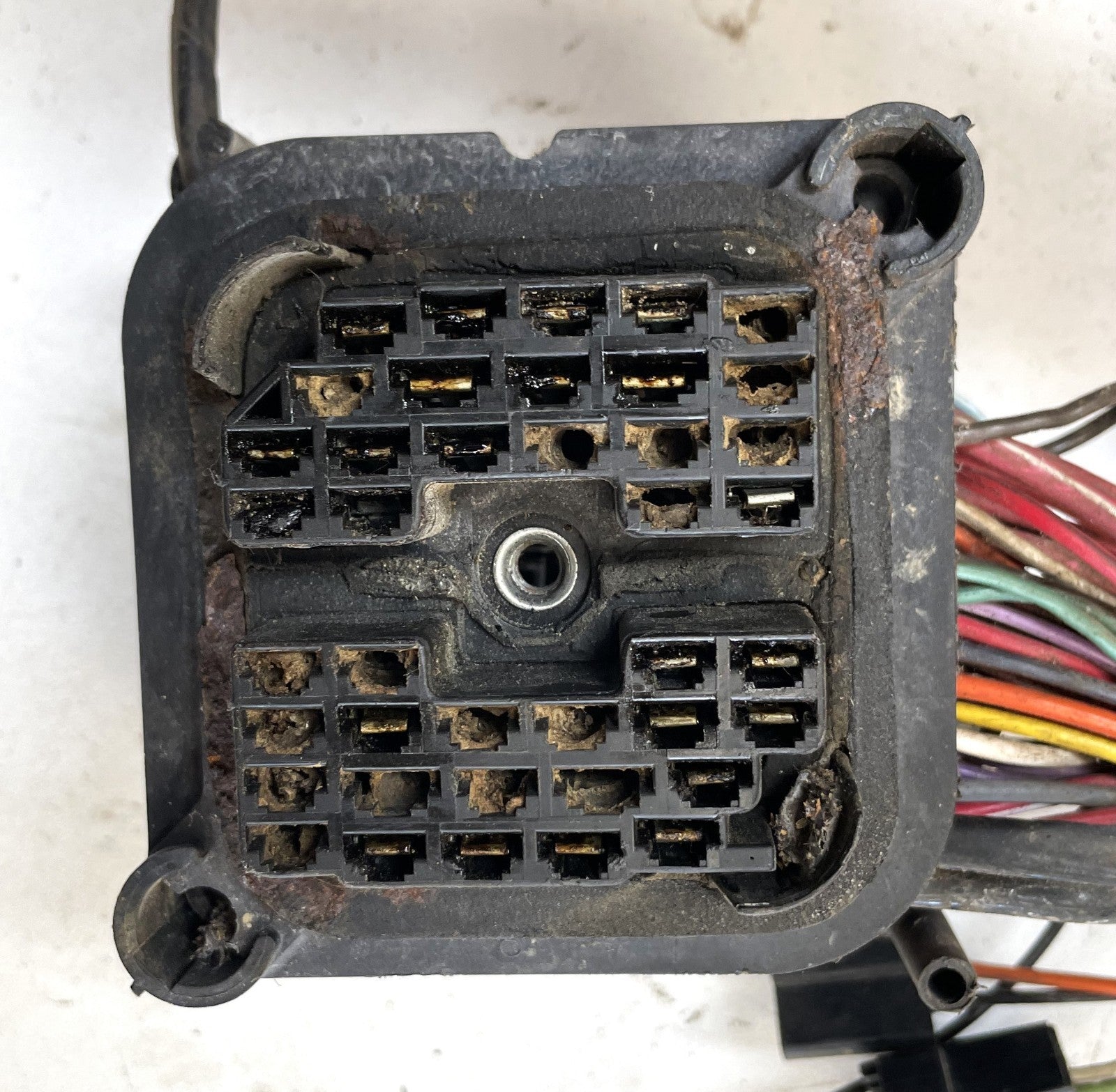 83-86 Jeep CJ dash wire harness CJ5 CJ7 wiring under gauge panel fuse block