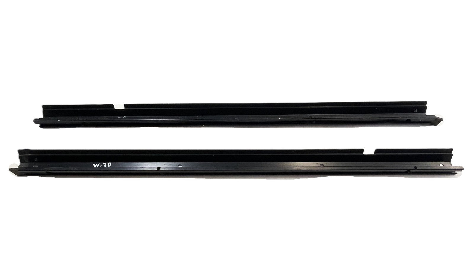 Jeep YJ Soft Top Side Channel Track Body Rails 87-95 Wrangler FACTORY FREE SHIP
