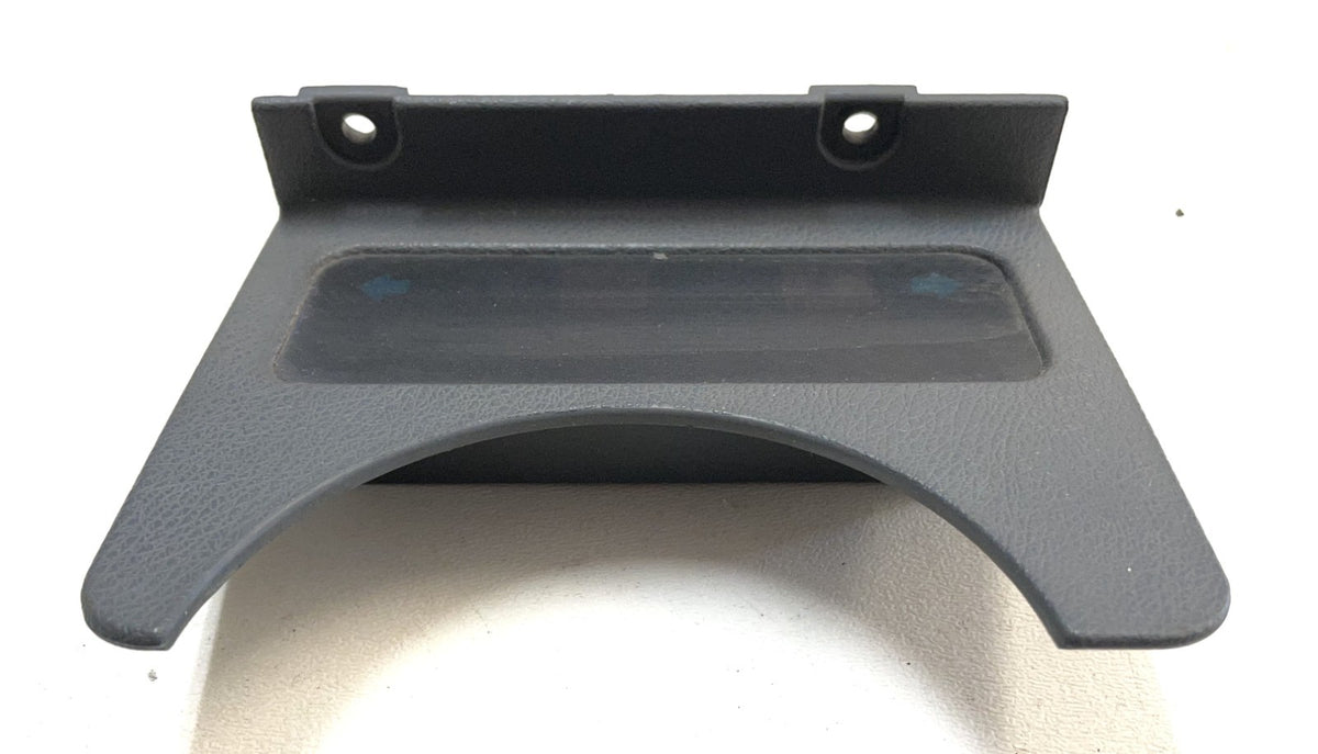 Jeep YJ grey warning light dash trim bezel Wrangler trouble lights gray column!