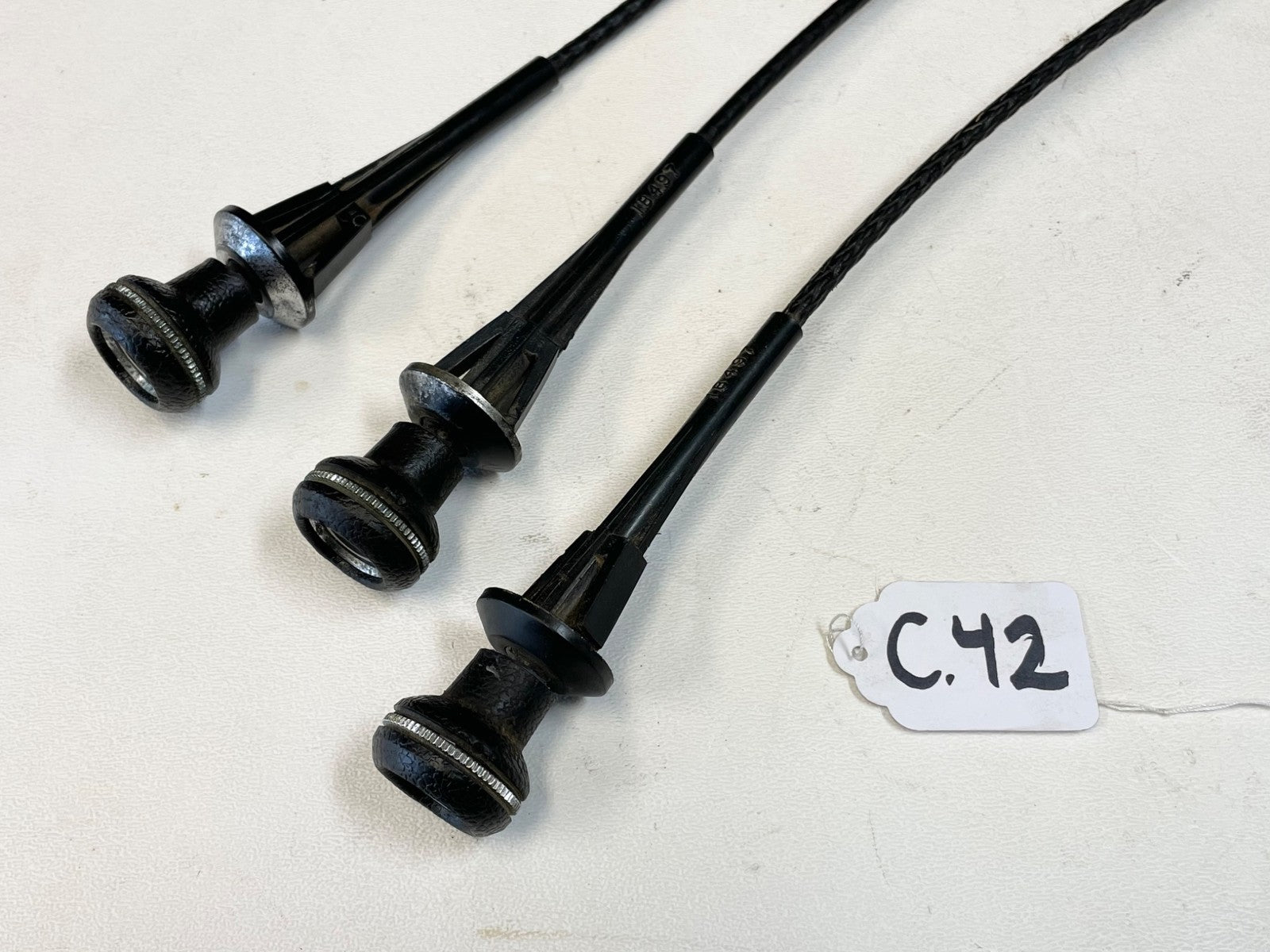 Jeep CJ5 CJ7 heater cable cables 76-77 heat pull vent Temp Defrost Vent