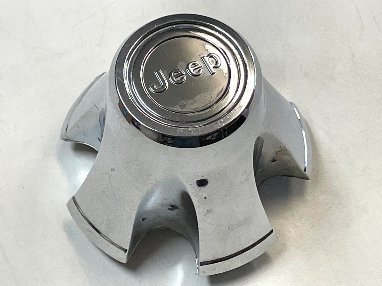 Jeep CJ Laredo back chrome wheel center cap CJ5 CJ7 CJ8 AMC FREE SHIP