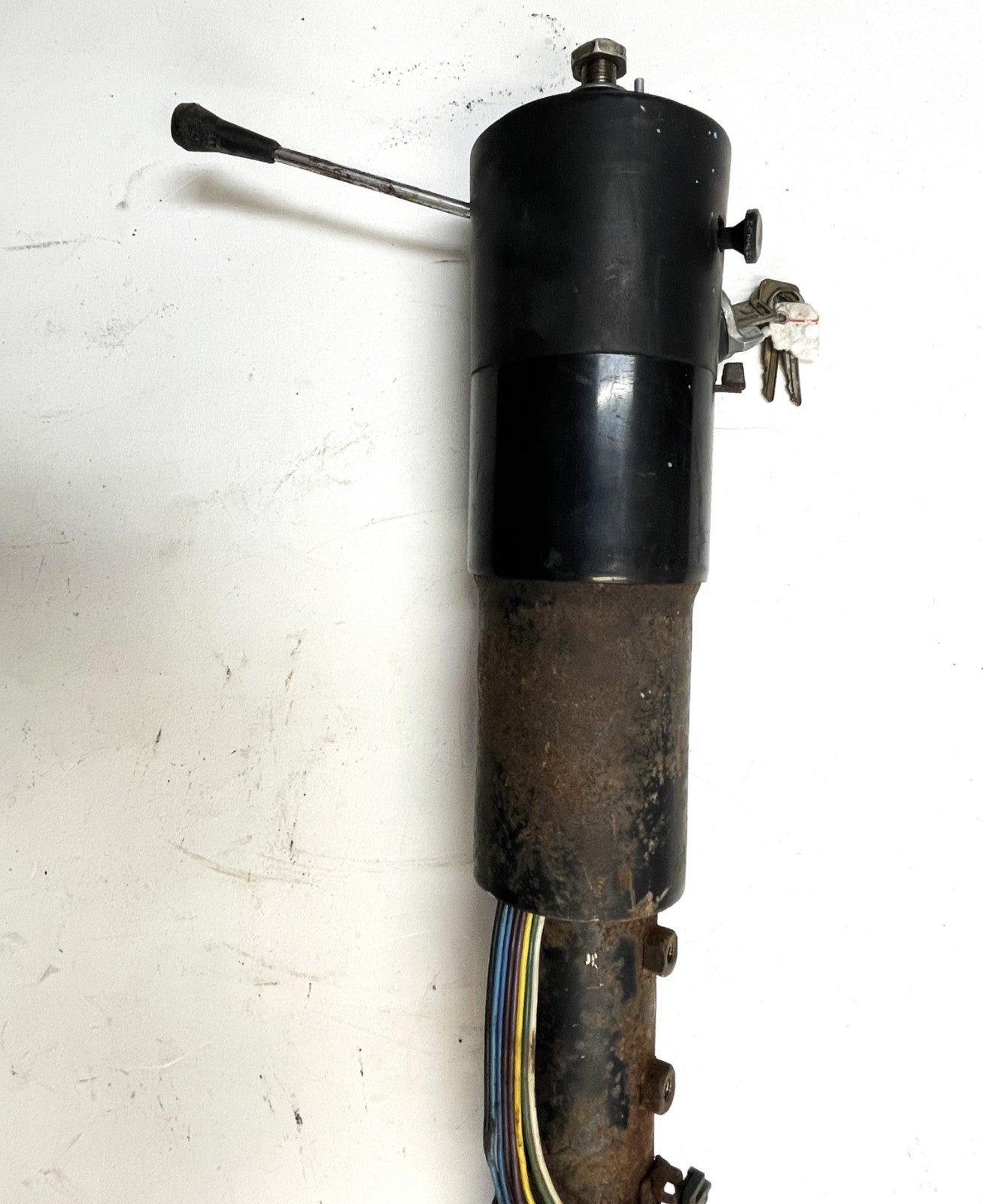 Jeep CJ steering column CJ5 CJ7 AMC GM J10 Cherokee CJ8 BOLT IN READY no tilt!