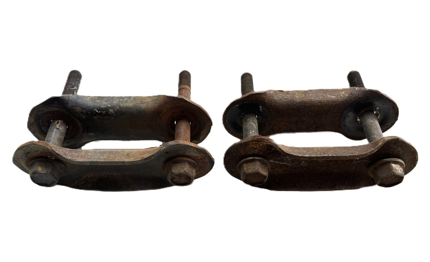 Jeep YJ shackles with bolts 87-95 Wrangler Front or Back leaf springs