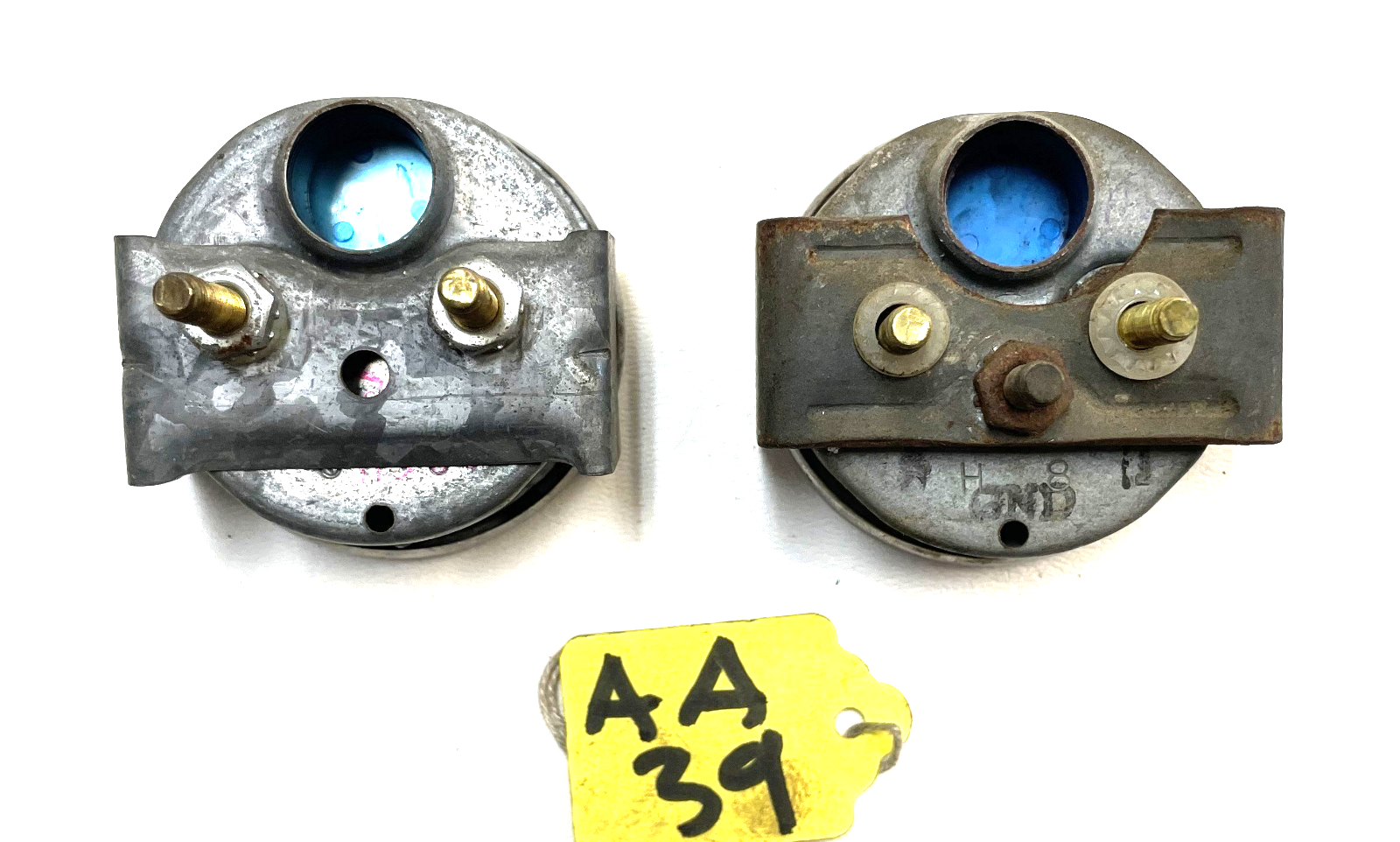 Jeep CJ Oil Pressure Volts Gauge Factory Faria CJ5 CJ7 CJ8 AMC Gauges Battery