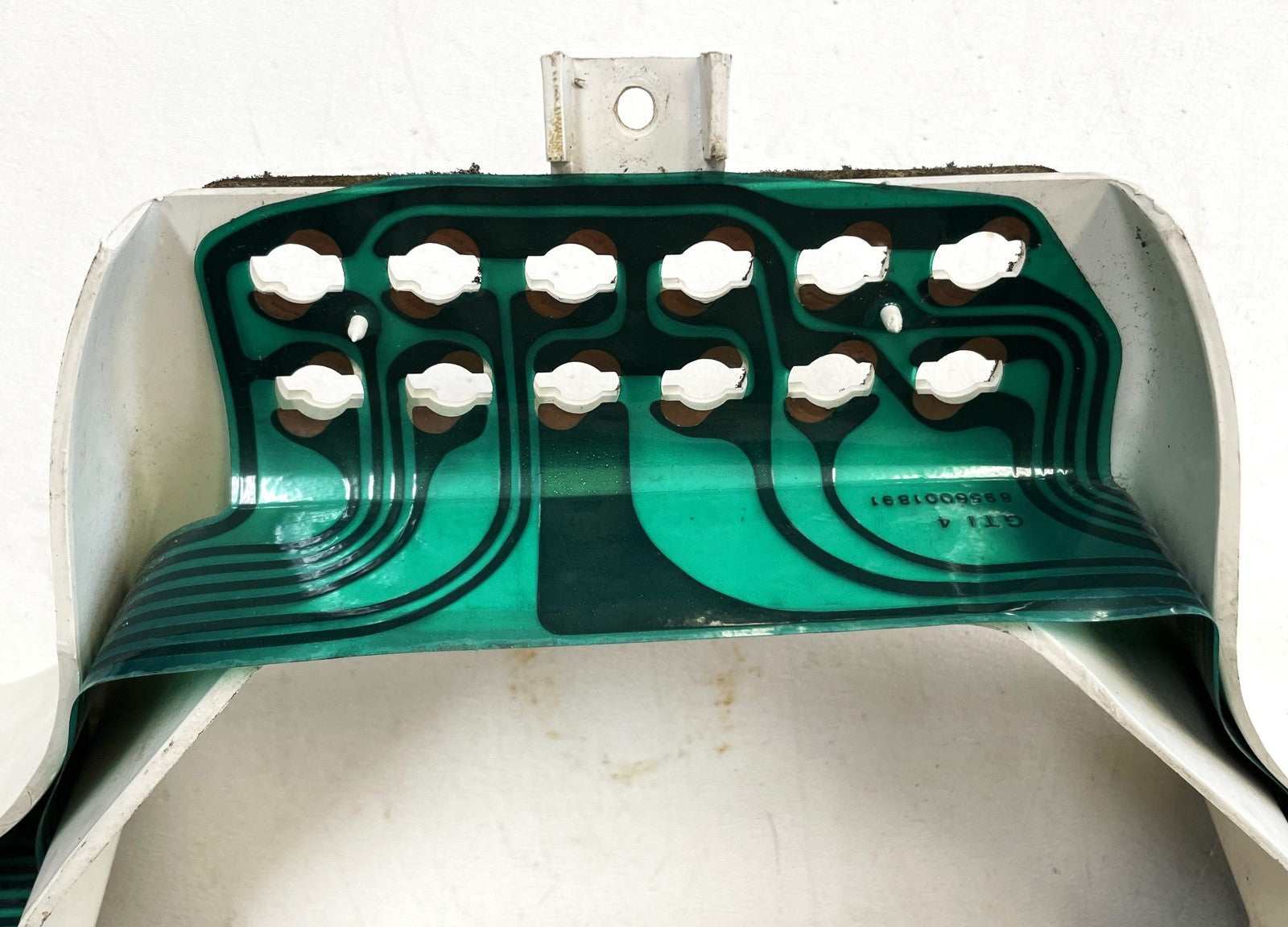 Jeep YJ Warning Dash Warning Light Indicator Bezel Fog Light n Defrost Wrangler