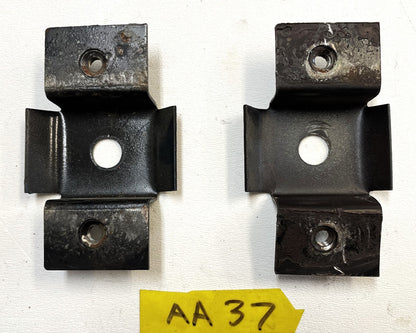 Jeep vent wing window bracket mount door Wrangler CJ7 YJ PAIR FREE Shipping!
