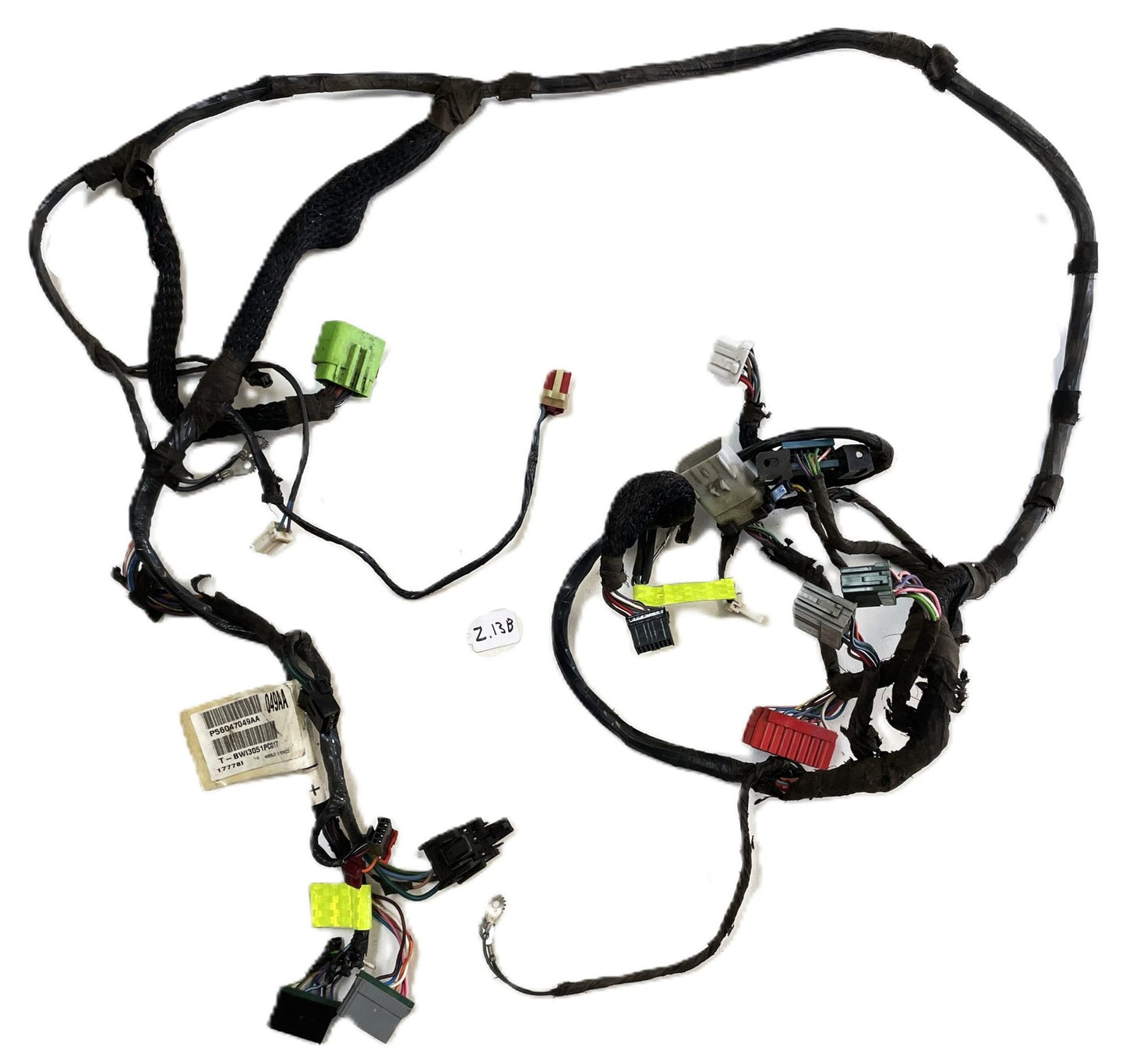 Jeep Wrangler TJ 2002 Dash Wire Harness Wiring wire Loom 56047049AA