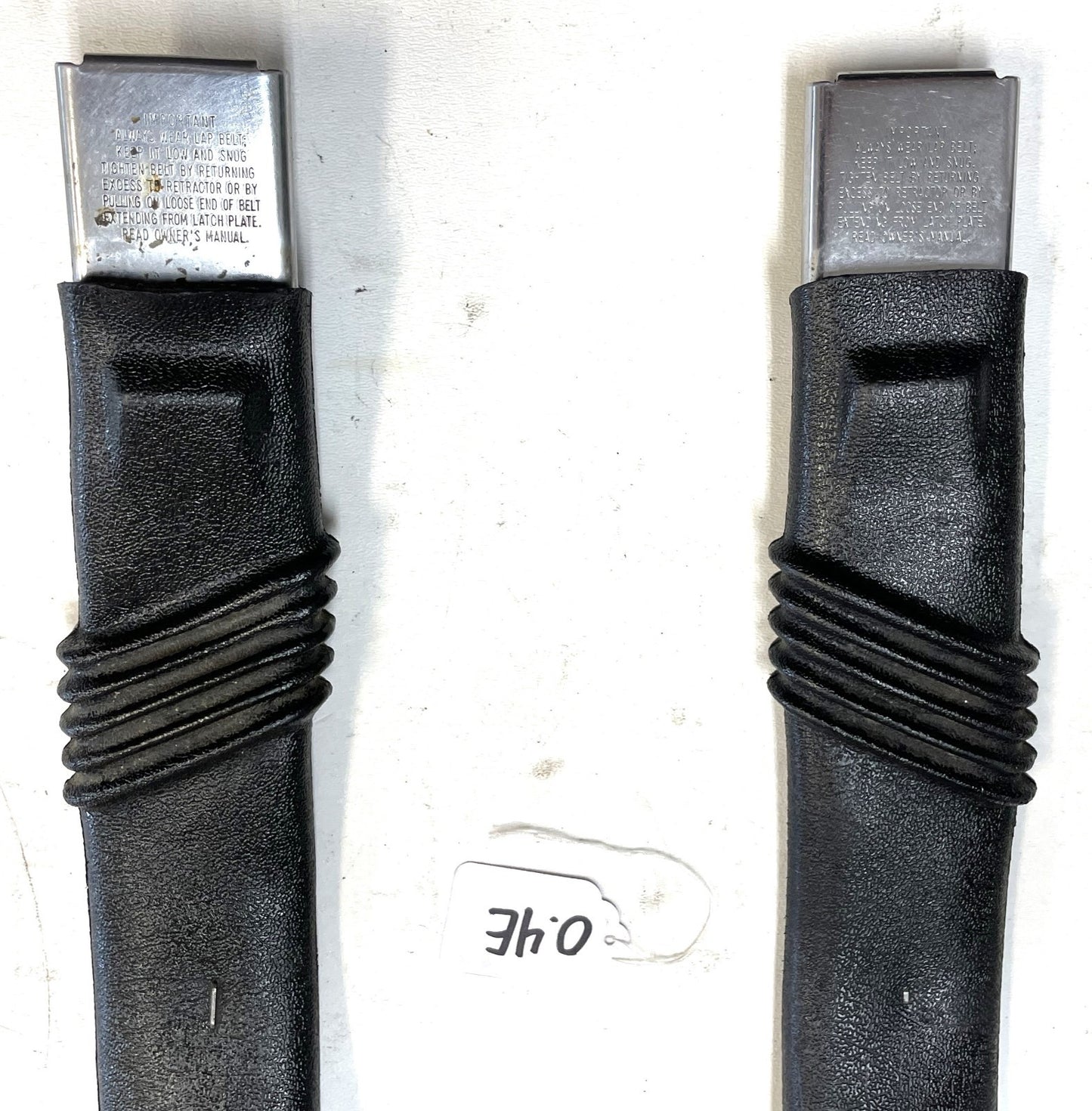 Jeep YJ Front Seat Belt Female Ends Buckles 92-95 Wrangler Belts FREE SHIPPING!!
