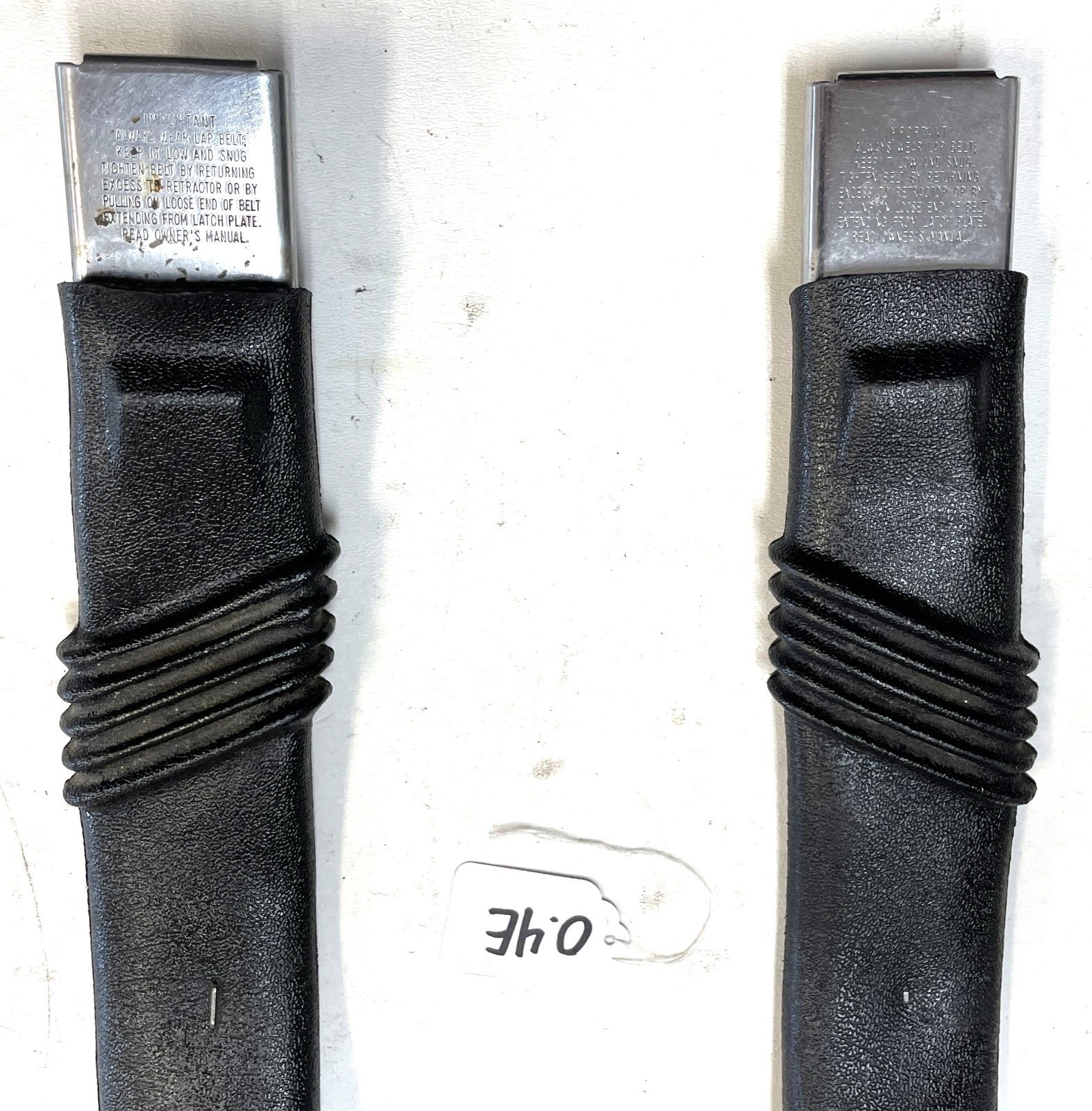 Jeep YJ Front Seat Belt Female Ends Buckles 92-95 Wrangler Belts FREE SHIPPING!!