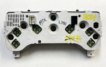 01-02 Jeep TJ Dash Cluster Gauges 56009170AF Wrangler Gauge Speedometer 193k