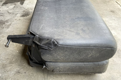 Jeep TJ Wrangler back Seat Dark Grey vinyl factory folding rear fits 97-02