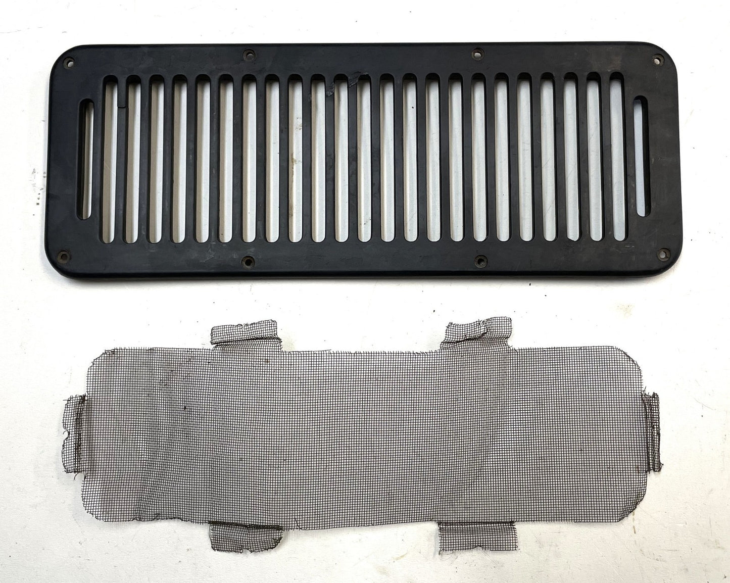Jeep 8 Hole cowl vents w/ screen 87-95 YJ Wrangler black FREE SHIPPING