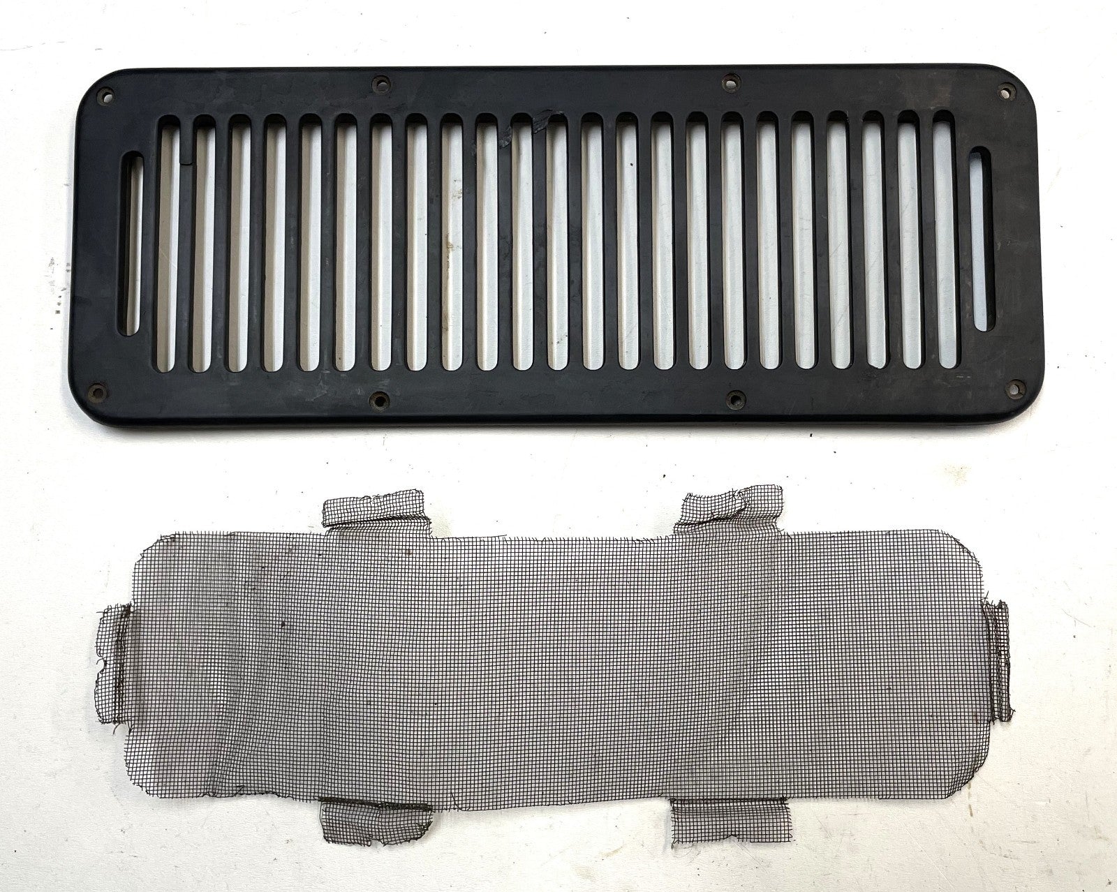 Jeep 8 Hole cowl vents w/ screen 87-95 YJ Wrangler black FREE SHIPPING