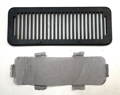 Jeep 8 Hole cowl vents w/ screen 87-95 YJ Wrangler black FREE SHIPPING