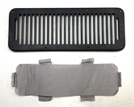 Jeep 8 Hole cowl vents w/ screen 87-95 YJ Wrangler black FREE SHIPPING