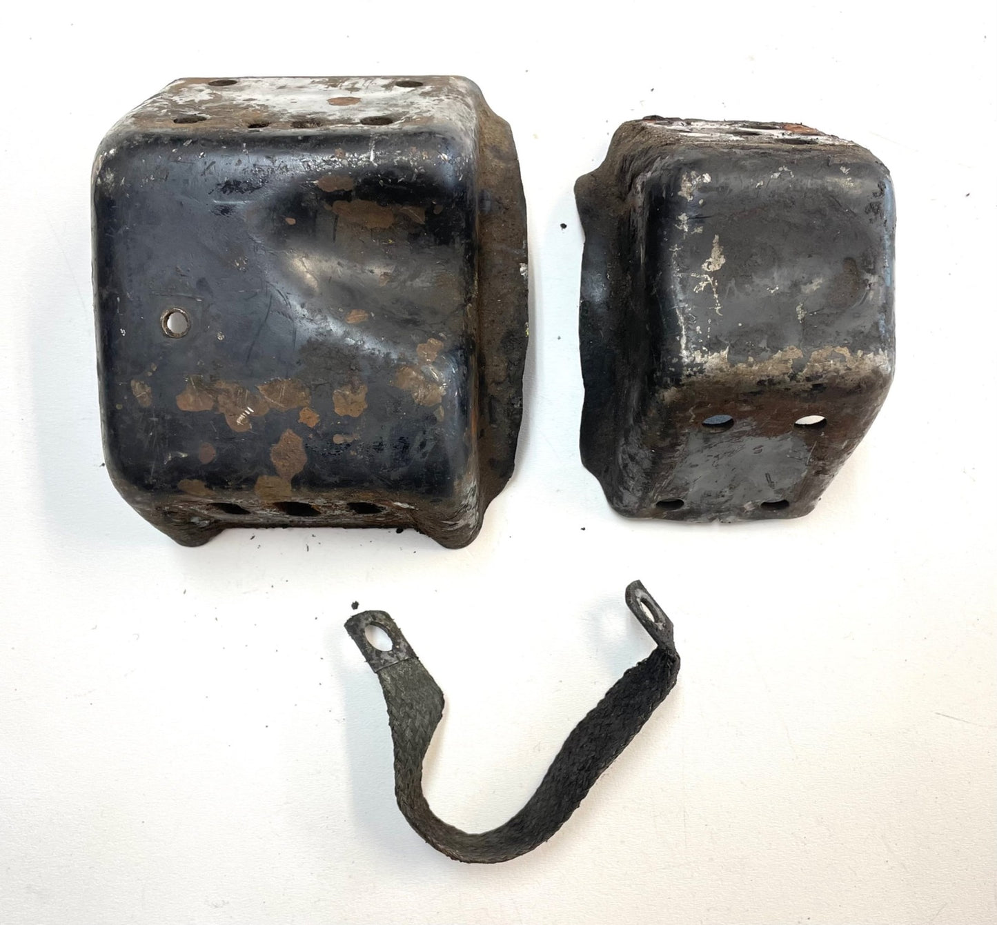 Jeep CJ 6 cylinder motor mounts 4.2  CJ5 CJ7 CJ8 AMC frame side mount 258 232 !
