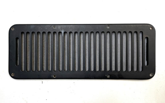 Jeep 8 Hole cowl vents w/ screen 87-95 YJ Wrangler black FREE SHIPPING