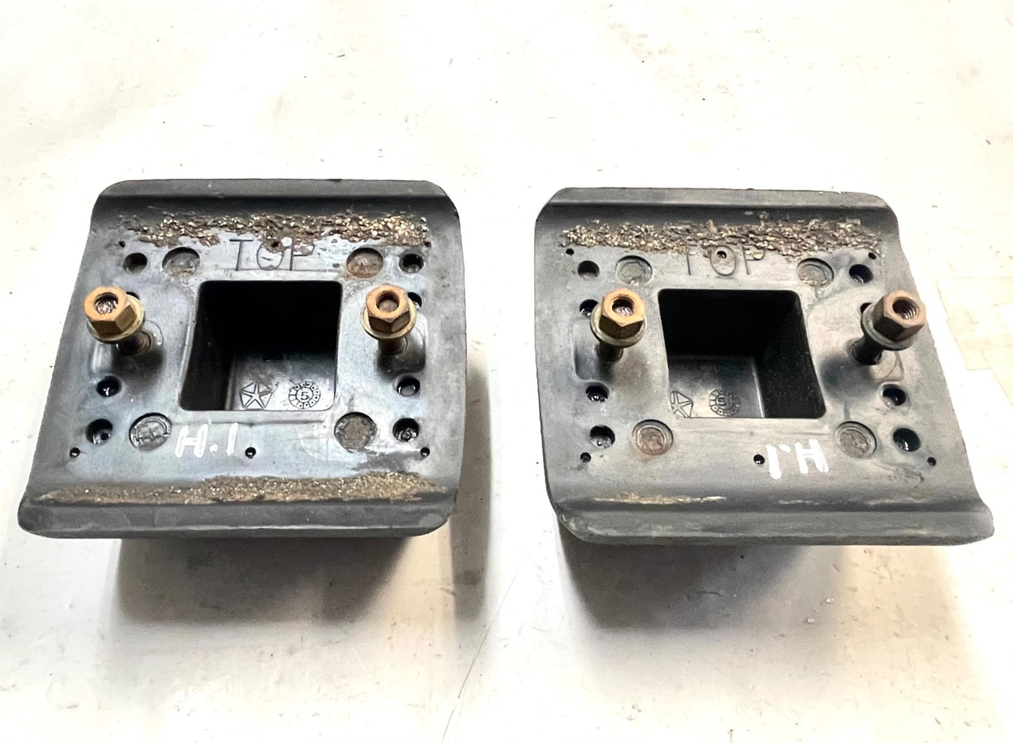 Jeep Wrangler TJ Front Bumper Impact Pad Pads 97-06 (Pair) FREE SHIPPING