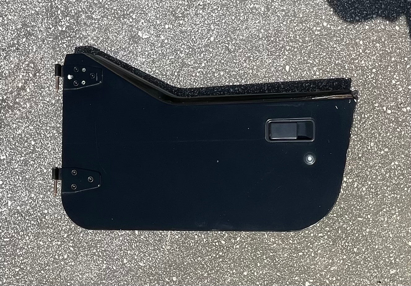 Jeep TJ Wrangler half doors black left right door fits 97-06 agate grey panels