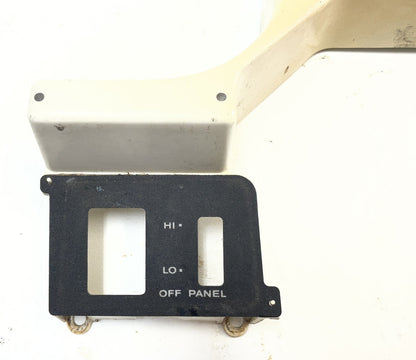 Jeep YJ Dash Light Indicator Bezel Warning 87-91 Wrangler  Defrost