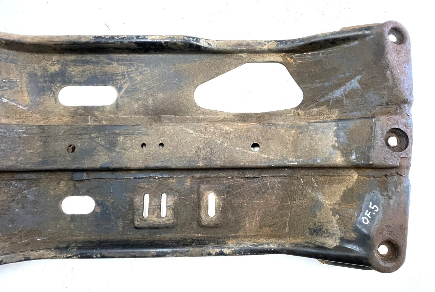 Jeep YJ transmission skid plate metal Mount Crossmember Belly Pan 87-95 Wrangler