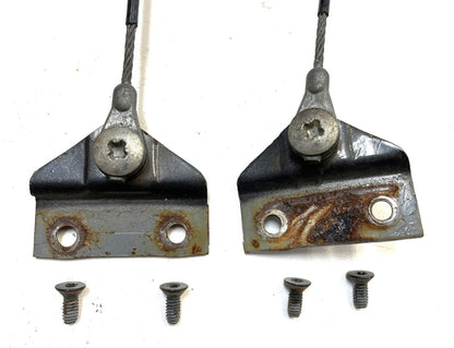 Jeep CJ7 CJ8 tailgate cable brackets tail gate bracket 76-86 FREE SHIPPING