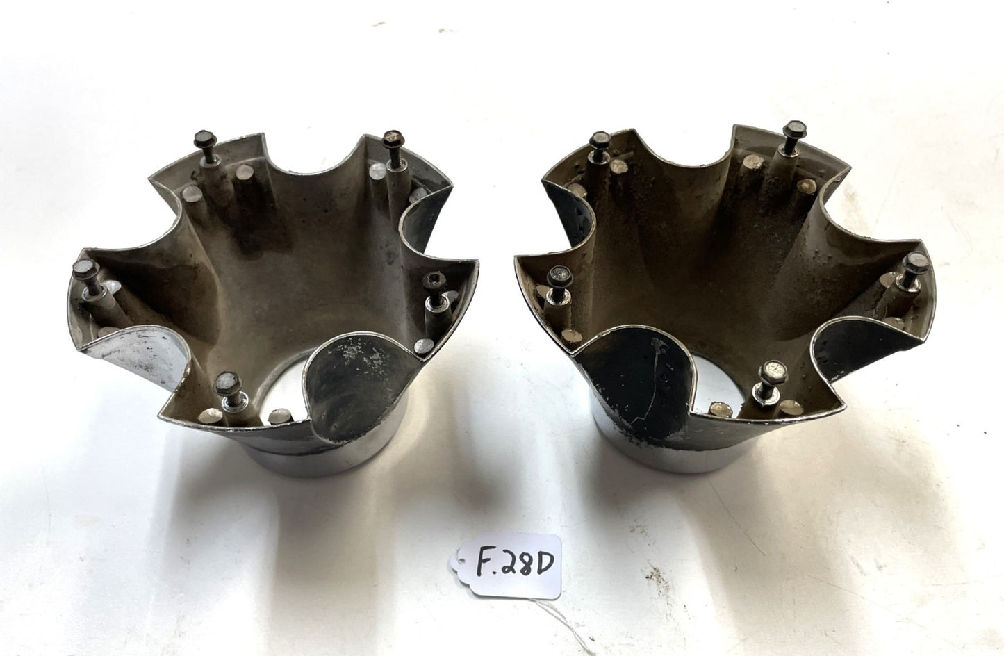 Jeep Laredo Chrome Center Caps Front Wheels CJ5 CJ7 CJ8 AMC Cap Wheel Centers !