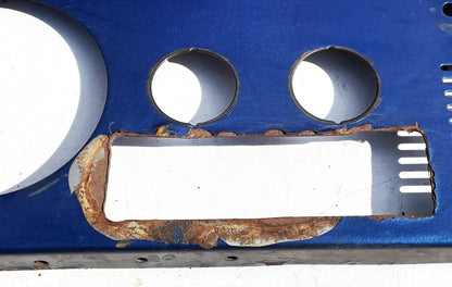 Jeep CJ gauge panel CJ5/CJ7/CJ8 AMC metal dash board gauges radio glove box