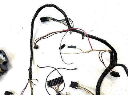 Jeep YJ Wrangler Dash wiring harness fits 87-90 wire fuse block gauges column