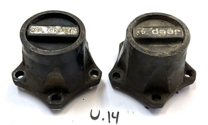 Jeep CJ 5 bolt hubs fits 81-86 CJ5 CJ7 CJ8 DANA 30 Stock locking front axle !!