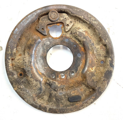 Jeep CJ5 Jeepster brake drum backing plate left right front back 10" brakes C101