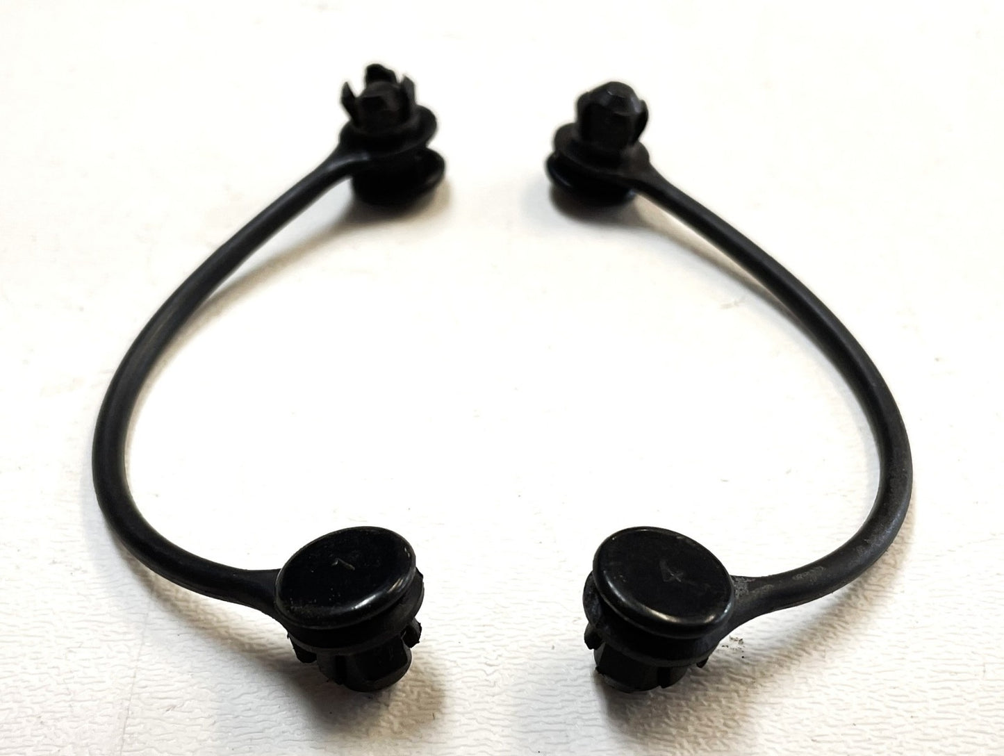 Jeep YJ Wrangler Glove Box Lid Strap Cables with Grommets (Pair) Fits 87-95